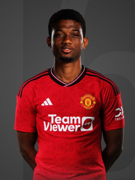 Amad Diallo, Real Madrid Soccer, Manchester United Team, Manchester United Football, Ivory Coast, Football Players, Manchester United, Real Madrid, Premier League