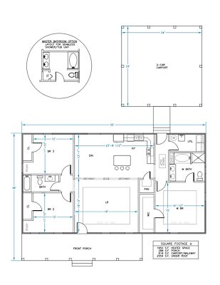 Small House Layout 2 Bedroom Blueprints, Simple House Plans One Story, 3 Bdrm House Plans Open Floor, Small Ranch Floor Plans, 36x50 House Plans, Basement Blueprints Floor Plans, Ranch Plans Open Concept, 3bed 2 Bath Floor Plans, 3 Bed 2 Bath Floor Plans 1500 Sq Ft