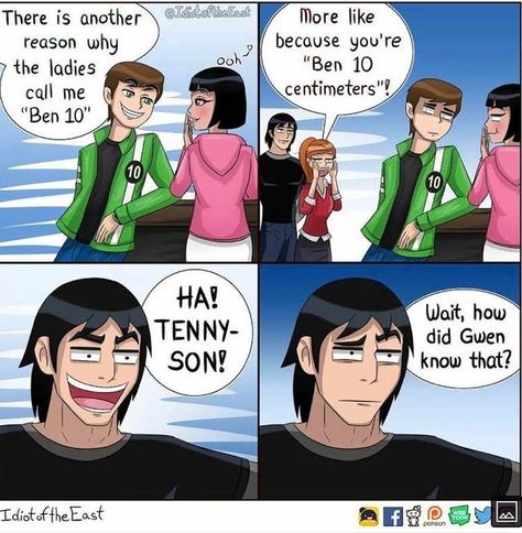 Ben 10 And Gwen, Ben 10 Alien Force, Ben 10 Comics, Ben 10 Omniverse, Batman Funny, Cartoon World, Memes Xd, Ben 10, Fun Comics