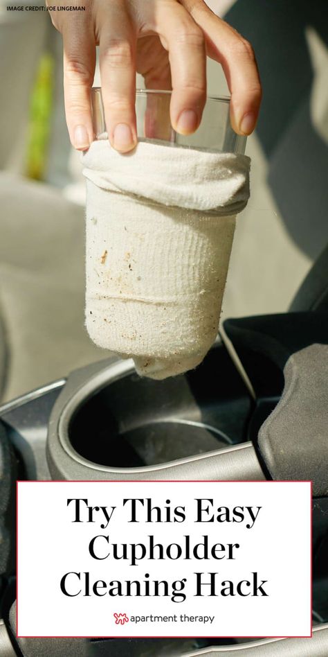 This car cleaning hack will keep your car interior clean all year round. Your cup holder is probably full of crumbs and germs. Just put a sock over a cup and use that to pick up any dust or crumbs. Sock Trick, Cleaning Car Interior, Clean Car, Interior Design Games, Princess Diy, Interior Clean, Clean Your Car, Car Cleaning Hacks, Car Hacks