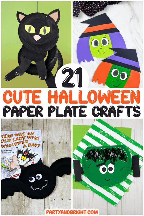 Halloween Paper Plate Crafts For Kids, Halloween Paper Plate Crafts, Plate Crafts For Kids, Mummy Crafts, Halloween Treat Boxes, Paper Plate Crafts For Kids, Spider Crafts, Halloween Crafts For Toddlers, Halloween Paper Crafts