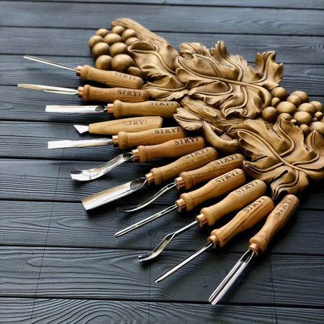 Wood Carving Utensils, Spoon Carving Kit, Man Tools, How To Carve A Wooden Spoon, Scorpion Wood Carving, Gifts For Young Men, Woodcarving Long Handle Spoon, Gift For Graduation, Relief Carving