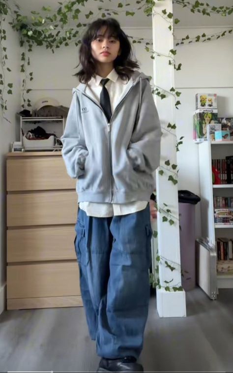 Casual Tomboy Outfits, Stylish Tomboy, Tomboy Stil, Pakaian Hipster, Tomboy Outfit Ideas, Tomboy Outfit, Baggy Outfit Ideas, Boyish Outfits, Trendy Outfits For Teens