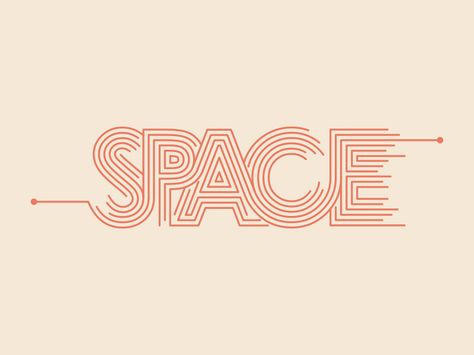 SPACE by Yoga Perdana Fresh Logo Design, Wordmark Logo Design, Inspirational Lines, Lettermark Logos, Logo Word, Word Mark Logo, Web Graphic Design, Online Logo, Typography Letters