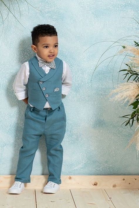 Baptism Clothes, Kids Wear Boys, Kids Dress Boys, Kids Party Wear Dresses, Dresses Linen, Baby Boy Baptism, African Dresses For Kids