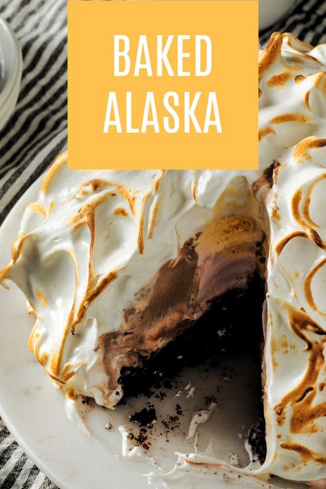 Individual Baked Alaska, Aip Paleo, Baked Alaska, Gourmet Dinner, Dinner Party Recipes, Delicious Cake Recipes, Sweet Breakfast, Family Friendly Meals, Frozen Treats