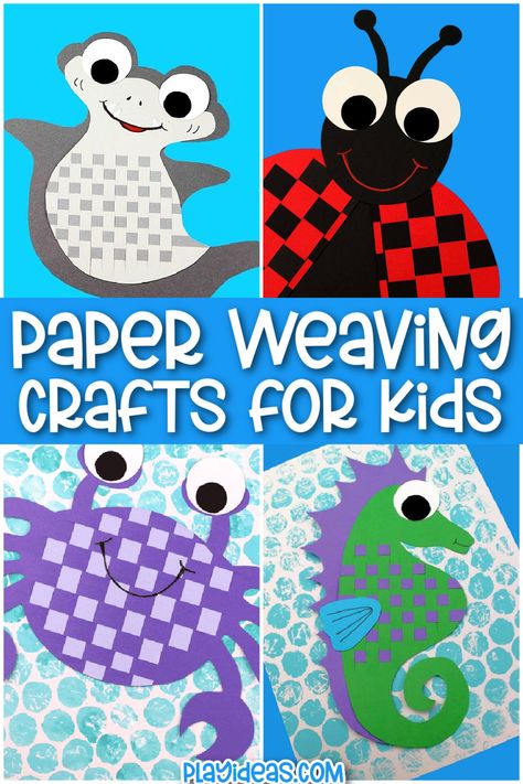 16 Super Cool Paper Weaving Crafts for Kids Paper Weaving For Kids, Weaving Crafts For Kids, Weaving Paper, Art Teacher Resources, Fun Activity For Kids, Weaving For Kids, Corkboard Ideas Decor, Grey Headboard, Paper Weaving