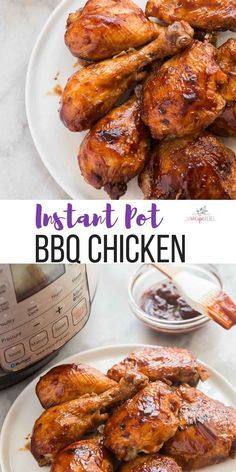 Pressure Cooker Bbq Chicken, Instant Pot Bbq Chicken, Recipes Bbq, Bone In Chicken, Drumstick Recipes, Bbq Chicken Recipes, Instant Pot Recipes Chicken, Instant Pot Dinner Recipes, Easy Instant Pot Recipes