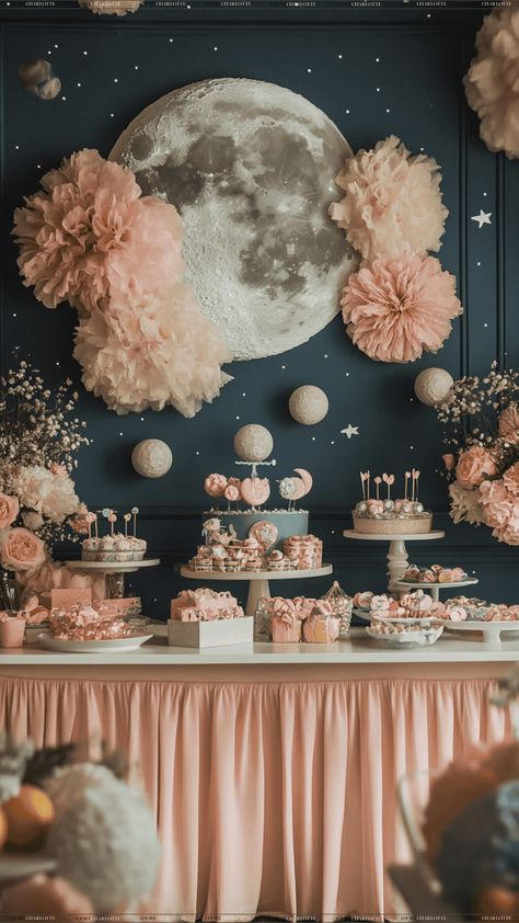 61 Unique Girl Second Birthday Party Theme Ideas - Adore Charlotte Vintage Second Birthday, Two Year Old Birthday Party Girl Ideas, Dream Themed Birthday Party, Unique Birthday Themes Girl, May 1st Birthday Ideas Girl, Birthday 2 Year Girl, Twin Second Birthday Ideas, Girl Bday Party Themes, Four Birthday Theme Girl