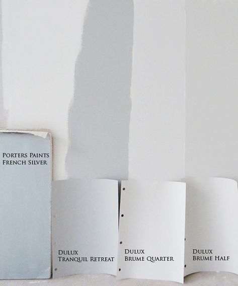 Choosing paint colours | I have been asked to help chose pai… | Flickr Dulux Tranquil Retreat, Dulux Grey, Bedroom Armchair, Porter Paint, Choosing Paint Colours, Dulux Paint, Choosing Paint, Kitchen Wall Colors, Grey Paint