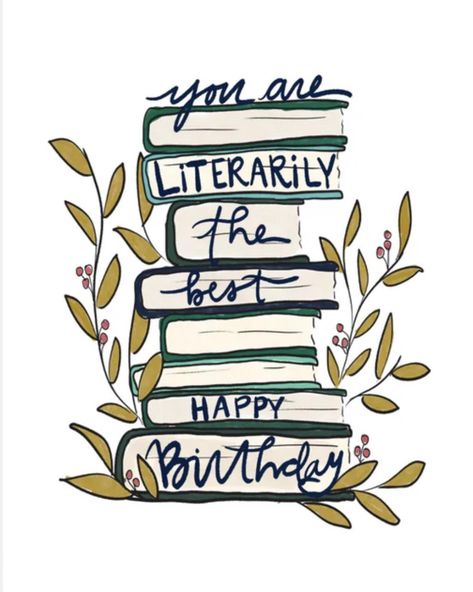 Screaming Happy Birthday to our founder/CEO of Summer Reading Creations! Without you this dream of a company wouldn’t be here to share with other book lovers 🫶🏻 If you want to wish the lovely lady behind all this Happy Birthday leave a comment below, and better yet head to the website and get your Blind Date with a Book made special by the birthday girl herself 🥳 Happy Birthday Books Image, Birthday Cards Book Lovers, Book Birthday Card Ideas, Happy Birthday Book Lover, Happy Birthday Books, Happy Men Day, Happy Birthday Book, Happy 24th Birthday, Card Verses