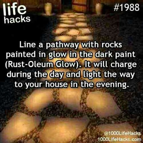 I just cannot believe it. I found the thing that's been missing all my life. Glow Run, 1000 Lifehacks, 1000 Life Hacks, Simple Life Hacks, Diy Life Hacks, Diy Life, Diy Hacks, Useful Life Hacks, Outdoor Projects