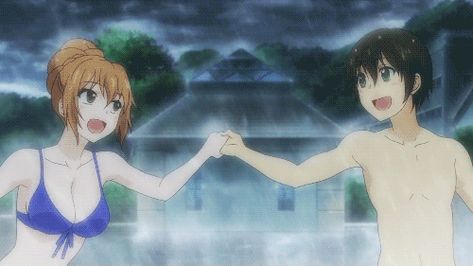 Golden Time Anime, Aot Gifs, Golden Time, Naruto Oc Characters, Anime Gifs, Romantic Manga, Anime Reccomendations, Anime Gifts, Anime Ships