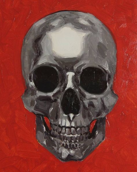 Painting Chrome, Chrome Skull, فنسنت فان جوخ, Art Alevel, Fire Painting, People Painting, Skull Painting, Halloween Painting, Realism Art