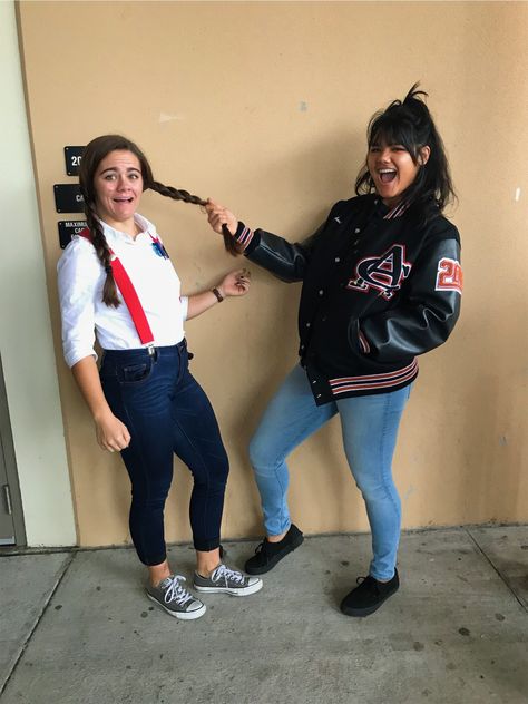 Nerd vs. Jock day #HomecomingWeek Jock Outfit Spirit Week, Jock Outfit, Cute Nerd Outfits, School Spirit Week, Spirit Week Outfits, Nerd Outfits, Homecoming Week, Outfits For Girls, Glamorous Outfits