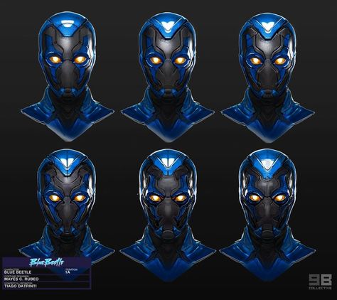 Beetle Concept Art, Suits Ideas, Beetle Art, Superhero Suits, Foto Top, Dc Comics Heroes, Comic Characters, Blue Beetle, Batman Comic Art