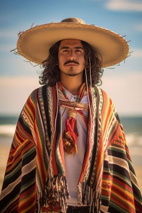 Hispanic mexican man beachwear clothing apparel. | premium image by rawpixel.com Mexican Man, Mexican Men, Mexican Hat, Summer Hats For Women, Beach Wear Outfits, Beach Wear Men, Mexican American, Collage Illustration, Male Portrait