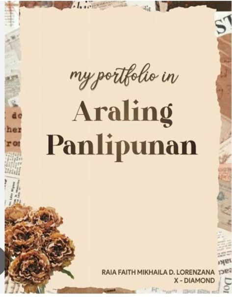 Araling Panlipunan Calligraphy, Araling Panlipunan Design, Design For Notebook, Brown Aesthetic, Notebook Design, Aesthetic Backgrounds, Graphic Design Inspiration, Calligraphy, Design Inspiration