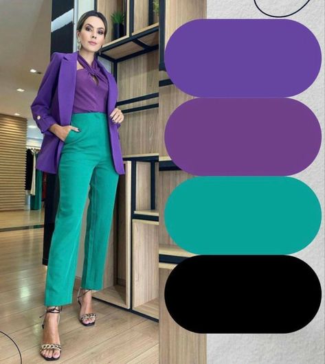 Color Palets, Mode Ab 50, Colour Combinations Fashion, Mix Match Outfits, Color Combos Outfit, Winter Typ, Color Blocking Outfits, Color Combinations For Clothes, Fashion Vocabulary