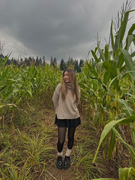 fall outfit, corn field maze, pumpkin patch Corn Field, Fall Fit, Fall Outfit, Pumpkin Patch, Corn, Fall Outfits, Halloween, Outfit Inspo, Autumn Outfits