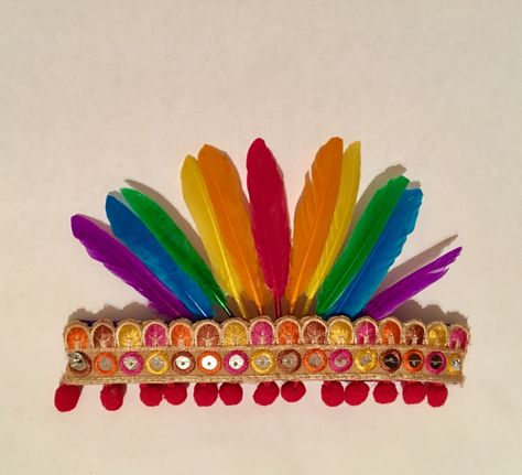 https://www.etsy.com/uk/listing/552529391/kids-boho-unisex-carnival-head-band?ref=shop_home_active_5 Unique Handmade Headpiece For Carnival, Carnival Costume Headband Hair Accessories, Feather Headband Kids, Carnival Headband With Feather Trim, Headgear Fashion, Indian Feather Headband Kids, Luxury Dress, Kids Fashion, Enamel Pins