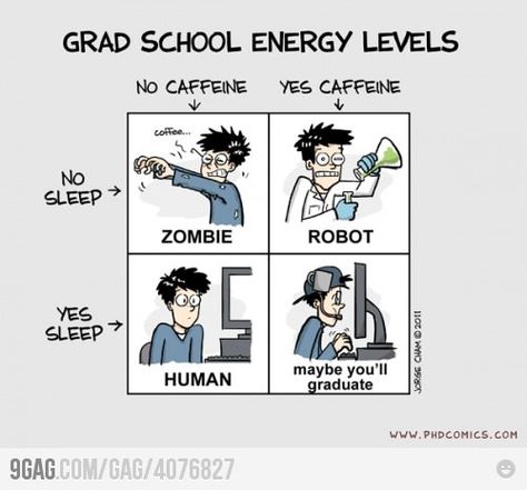 grad school energy levels Graduate School Humor, Grad School Problems, Phd Comics, Phd Humor, Phd Life, Post Grad, Grad Student, Phd Student, School Psychology