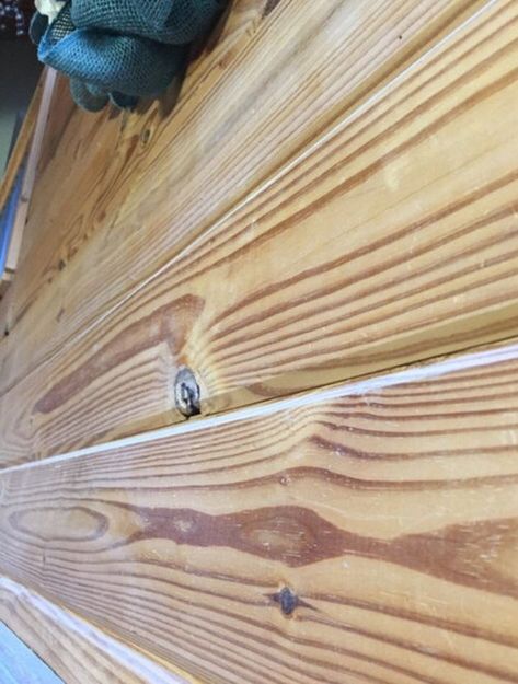 Whitewash Knotty Pine Walls, Knotty Pine Walls, Knotty Pine Walls Makeover, Tongue And Groove Walls, Pine Tongue And Groove Walls, Tung Oil Finish, Pine Tongue And Groove Ceiling, Tongue And Groove Wall, Tounge And Groove