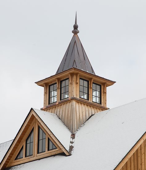 Cupola Ideas, Barn Cupola, French Homes, Storybook Homes, Lake House Kitchen, Timber Architecture, Vintage House Plans, Barns Sheds, Exterior Makeover