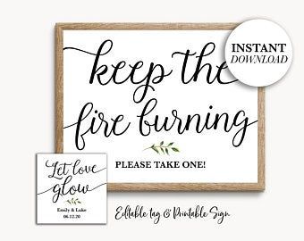 Candle favor tags | Etsy Let Love Glow, Candle Bridal Shower Favors, Candle Tags, Easy Party Favor, Candle Favor, Candle Printable, Floral Wedding Favors, Baby Shower Candles, Baby Shower Tags