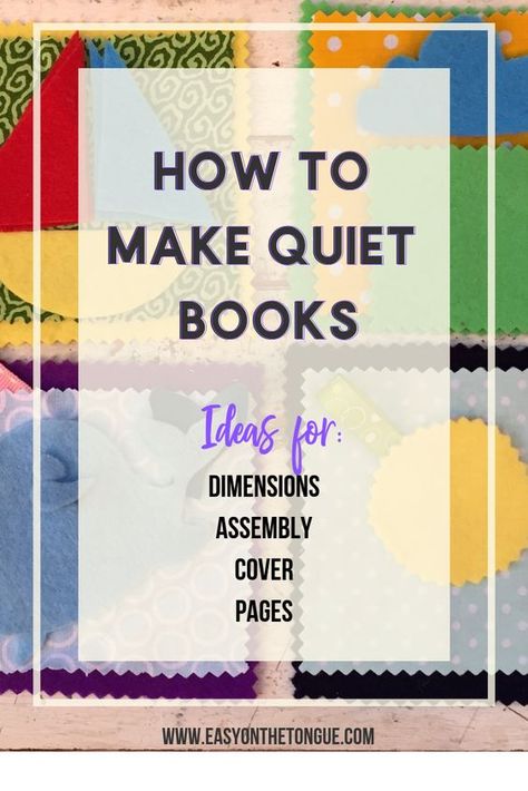 Diy Quiet Book, Quiet Book Tutorial, Quiet Book Templates, Book Guide, Diy Quiet Books, Baby Quiet Book, Quiet Book Patterns, Busy Books, Toddler Quiet Book