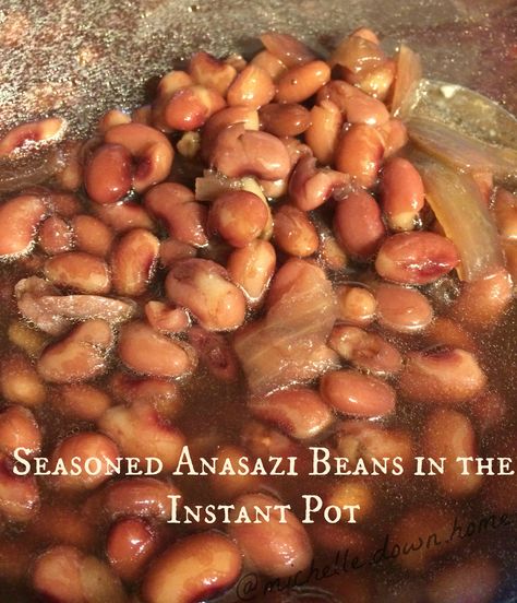 Anasazi Beans Recipes Instant Pot, Anazasi Bean Recipes, Anasazi Beans Recipes, Anasazi Beans, Countertop Cooking, Soak Beans, Pressure Cooker Beans, Instant Pot Veggies, Vegan Bean Recipes