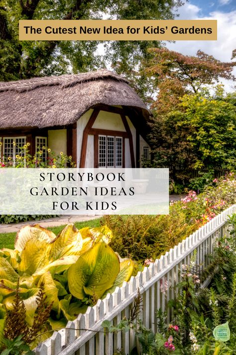 Gardens For Kids, Planting A Rainbow, Gooseberry Bush, Storybook Gardens, Reading Garden, Kids Gardening, Rabbit Garden, Rainbow Garden, Love Of Reading