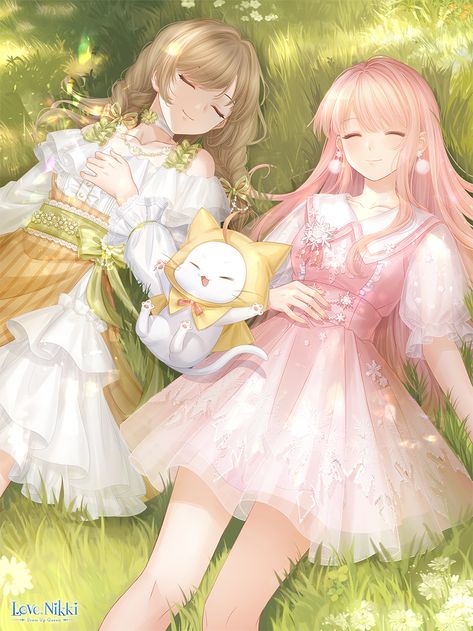 Love Nikki, Nikki Love, Anime Sisters, Shining Nikki, Anime Princess, Up Game, Fanarts Anime, Anime Background, Girl Drawing