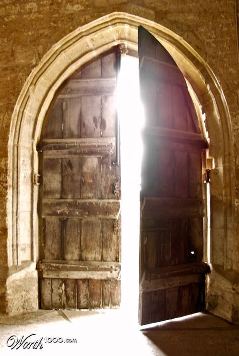 Let the light shine in... Old Church, Cool House Designs, Door Opener, Doors Interior, Oversized Mirror, Home And Family, Doors, Home And Garden, Jesus