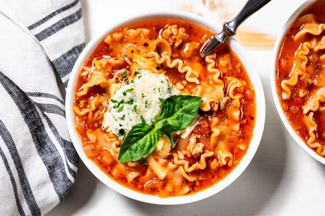 Recipe Index (Customizable Searches) | Get Inspired Everyday! Soup Gluten Free Dairy Free, Soup Gluten Free, Gluten Free Noodles, Lasagna Soup, Dairy Free Options, Gluten Free Dairy Free, Lasagna, Budget Friendly, Dairy Free