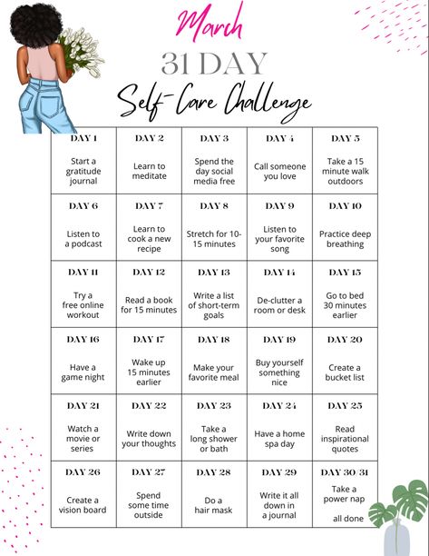 Will you accept the challenge this month💕 30 Day Instagram Challenge, Gratitude Day, Desk Workout, Self Care Challenge, Instagram Challenge, 31 March, Love Journal, Feelings And Emotions, I Need To Know