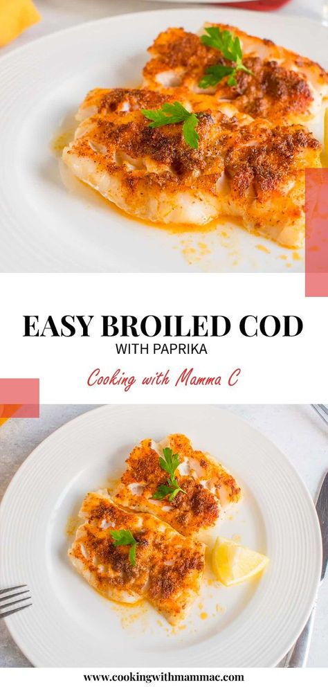 Optavia Cod Recipes, Low Cholesterol Cod Recipes, Broil Fish In Oven, Low Fodmap Cod Recipe, Broiled Fish In Oven, Broiled Whiting Fish Recipes, Ww Cod Fish Recipes, Low Carb White Fish Recipes, Broiled Cod Recipes Ovens