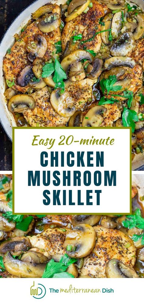 Chicken With Mushrooms Recipes Healthy, Chicken With Mushrooms And Zucchini, Chicken Green Peppers Onions Mushrooms, Low Calorie Chicken And Mushroom Recipes, Chicken Asparagus Mushroom Recipe, Grilled Chicken With Mushrooms, Chicken Cutlets With Mushrooms, Skillet Chicken And Mushrooms, Chicken And Mushrooms Healthy