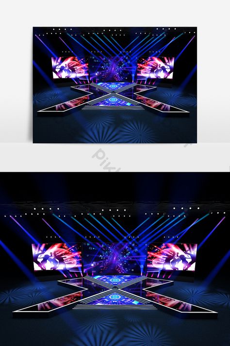 individual stage design model Concert Stage Design, Oil Painting Background, Beach Oil Painting, Laser Show, Alvin Ailey, Stage Set Design, Event Stage, Concert Stage, Event Poster Design