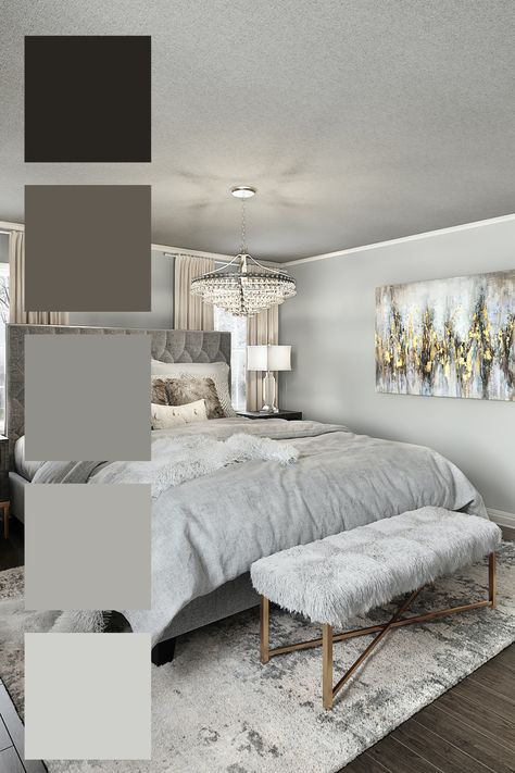 Beige Gray White Color Palette, Gray Color Pallete Living Room, Grey Color Pallete Living Room, Grey White Color Palette Living Room, Gray Palette Colour Schemes, Gray Color Palette For House, Grey Living Room Color Palette, Grey Wall Color Scheme, White Color Palette Interior Design