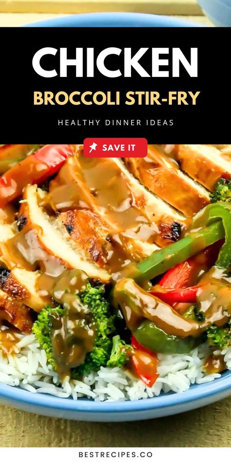 Make dinner simple with this Easy Chicken & Broccoli Stir-Fry. Featuring mixed vegetables like broccoli and red peppers, tender chicken, and a flavorful sauce, this broil recipe is perfect for those interested in Easy Chicken Stir Fry and Broiled Steak. Save this pin to your Easy Chicken Stir Fry Recipe board and read the article for more details. Vegetables Instant Pot, Cheap Simple Dinners, Chicken Breast Ideas, Stir Fry Dinner Recipes, Chicken Stir Fry Recipes, Quesadillas Chicken, Easy Chicken Stir Fry Recipe, Stir Fry Vegetables, Chicken Broccoli Stir Fry