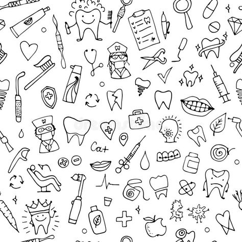 Cute Dental Pictures, Dental Wallpaper Backgrounds, Dentist Doodle, Dentistry Wallpaper, Dental Drawings, Dental Illustration, Dental Pictures, Dental Wallpaper, Teeth Illustration