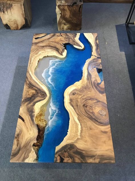 Workplace Ergonomics, Meja Resin, Fine Woodworking Furniture, Picture Table, Gift For New Year, Luxury Dining Tables, Luxury Dining Table, Epoxy Table, Epoxy Resin Table