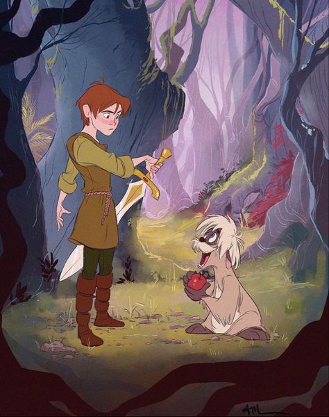 Space Unicorn, Black Cauldron, Cartoon Movie Characters, The Black Cauldron, Treasure Planet, Walt Disney Studios, Disney Studios, Cartoon Movies, Fantastic Art