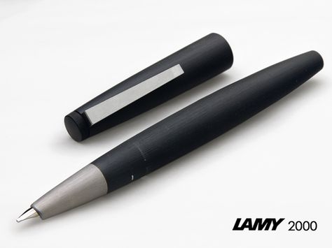 Lamy 2000 Makrolon Faber Castell Fountain Pen, Nice Pens, Lamy 2000, Pen Designs, Pen Stationary, Black Fountain, Luxury Gifts For Men, Montblanc Pen, Pen Collection