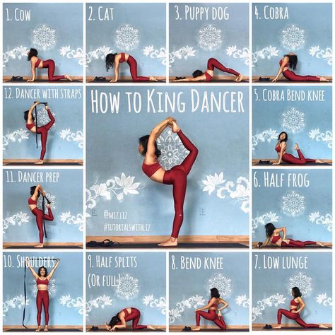 King dancer pose Yoga Foto's, Motivasi Diet, Yoga Girls, The Splits, Dancer Pose, Yoga Beginners, Yoga Video, Fitness Outfits, Beginner Yoga