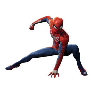 Spider-Man Three Point Landing Spider Man Landing Pose, Spiderman Landing Pose, Hero Landing Pose Reference, Super Hero Landing Pose Drawing, Spiderman Crouching Pose, Super Hero Landing Pose, Hero Landing Pose, Superhero Landing Pose, Landing Pose