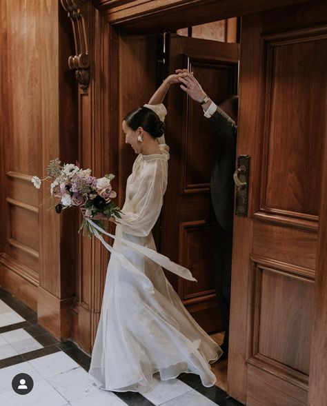 Best Celebrity Wedding Dresses, Restaurant Dress, Marylebone Town Hall, French Wedding Dress, Together Journal, Civil Wedding Dresses, Intimate Ceremony, Wedding Photography Styles, Restaurant Wedding