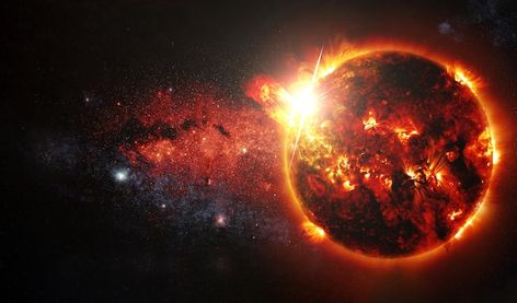 Sun on space background elements of this... | Premium Photo #Freepik #photo #sunshine #cosmic-background #cosmos #galaxy-background Cosmos Galaxy, Cosmic Background, Sun Space, Sun Background, Background Elements, Space Background, Galaxy Background, Boss' Day, Space Backgrounds