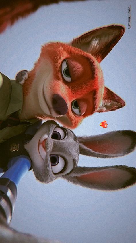 Zootopia Wallpaper Couple, Zootropolis Wallpaper, Friends Cartoon Aesthetic, Zootopia Wallpaper Iphone, Nick Wilde Wallpaper, Zootopia Aesthetic, Zootopia Wallpaper, Couple Wallpaper Aesthetic, Animation Couple